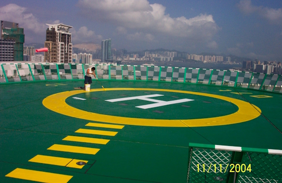 Helipad Peninsula Hotel