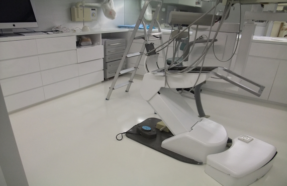 White floor for Dental