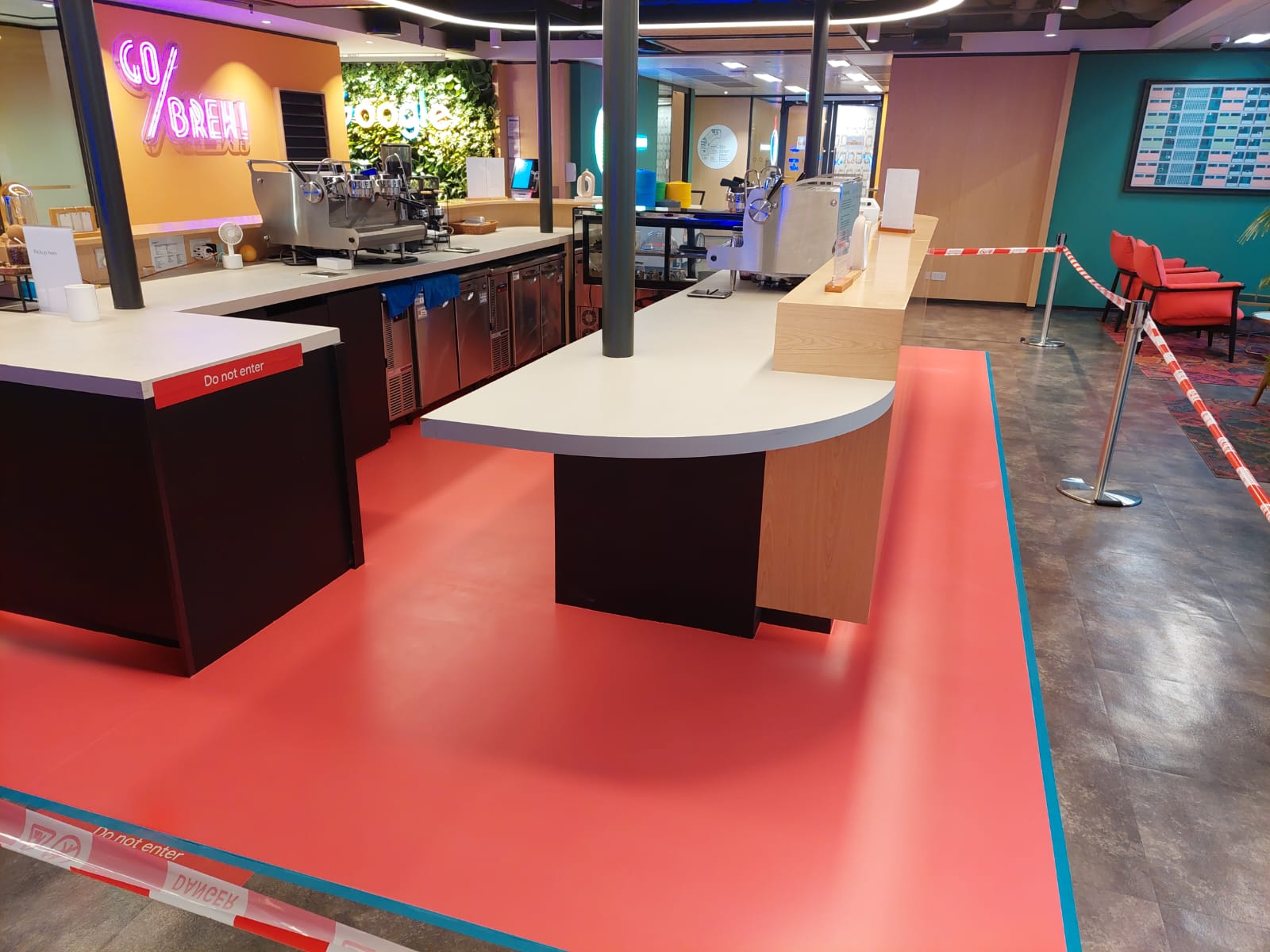 Google office pantry